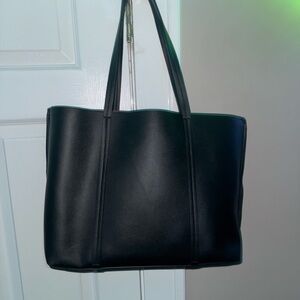 Elegant Black Tote Bag